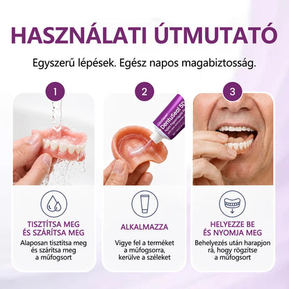 CleraNaure® DentuSeal 5D fejlett műfogsorrögzítő és párnázó ragasztó-📦