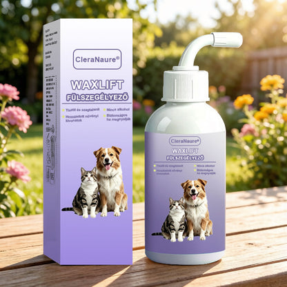 🥇CleraNature® WaxLift állati fülöblítő