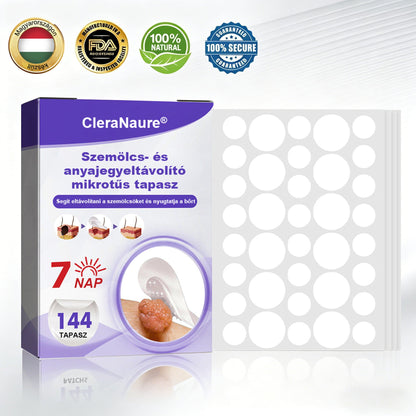CleraNaure® mikrotűs szemölcs- és anyajegyeltávolító tapasz-🌿