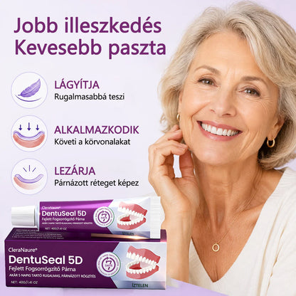 CleraNaure® DentuSeal 5D fejlett műfogsorrögzítő és párnázó ragasztó-📦