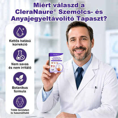 CleraNaure® mikrotűs szemölcs- és anyajegyeltávolító tapasz-🌿
