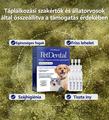 🥇[Hivatalos áruház] CleraNaure® Pet Dental & Digestive Health Oral Liquid – Frissíti a leheletet, eltávolítja a fogkövet, elősegíti az íny regenerálódását és stabilizálja a fogakat (macskák és kutyák számára) – Ma 80% kedvezménnyel!-🔥