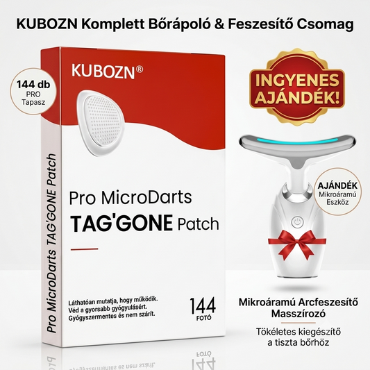 KUBOZN® Nano-mikrotűs bőrcímke-eltávolító tapaszok